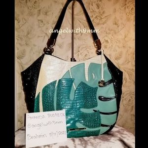 Brahmin Marianna Turquoise Belem Excellent